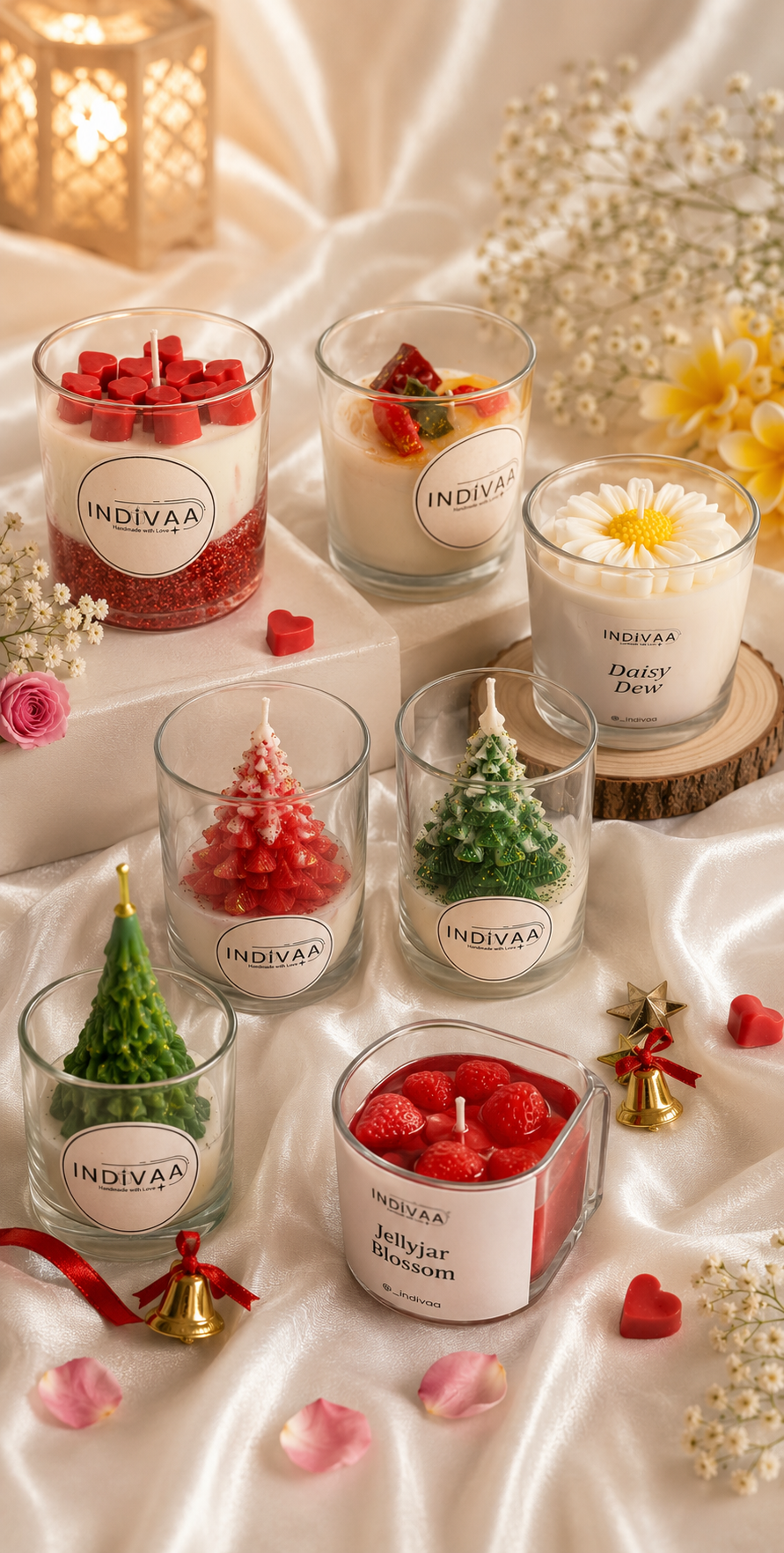 Luxury candles and attars